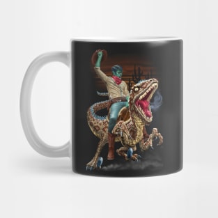 Zombie Rodeo Raptor Mug